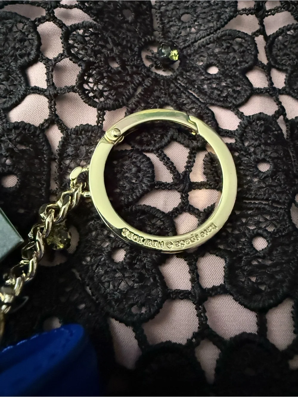 NWT Kate Spade Oh What Fun 3D Nutcracker Key Chain